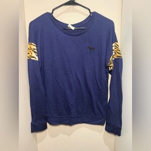 PINK Victoria's Secret Navy Crewneck Pullover